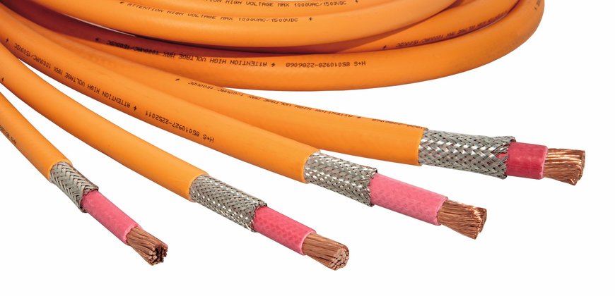 HUBER+SUHNER expands high voltage cable line with launch of RADOX® screened FLEX cables